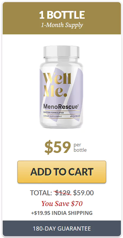 MenoRescue Bottle